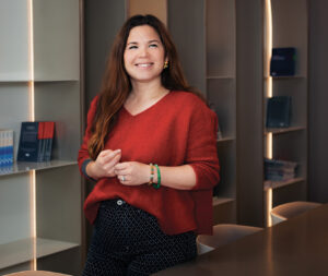 Julie Hamaïde, directrice de l'association Les Nouvelles Voix