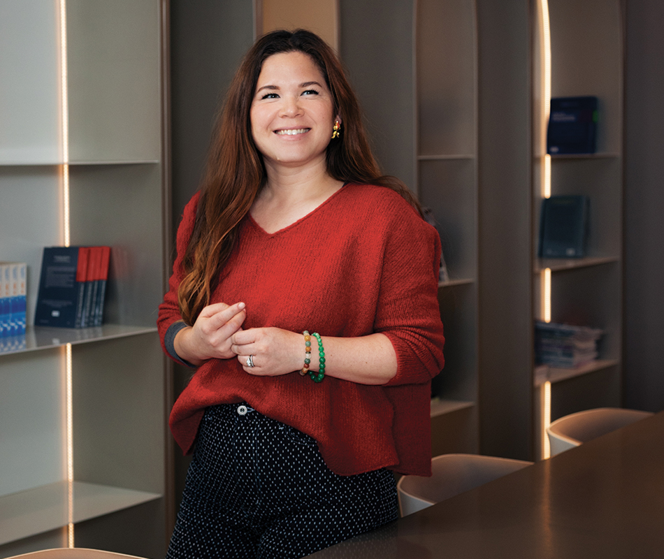 Julie Hamaïde, directrice de l'association Les Nouvelles Voix